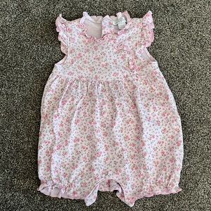 Perfect condition! Kissy Kissy (Nordstroms) floral jumper 3-6M